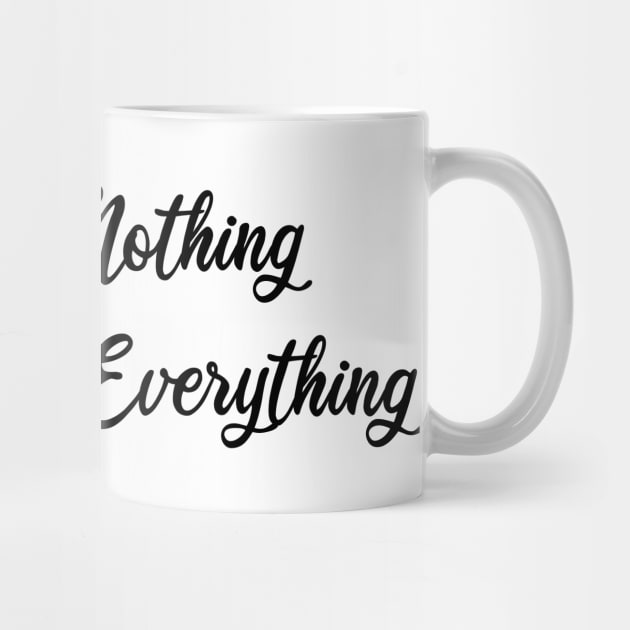 expect nothing appreciate everything by mdr design